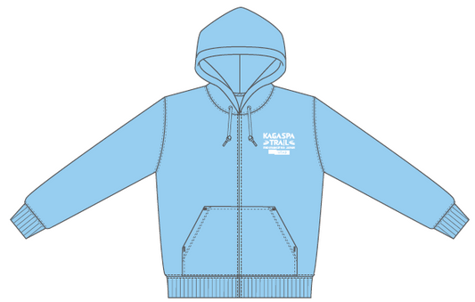 加賀スパ by UTMB 名前パーカー 2025 20K / KAGA SPA by UTMB Name Hoodie 2025 20K