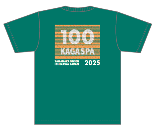 加賀スパ by UTMB 名前Tシャツ 2025 100K / KAGA SPA by UTMB Name Tee 2025 100K