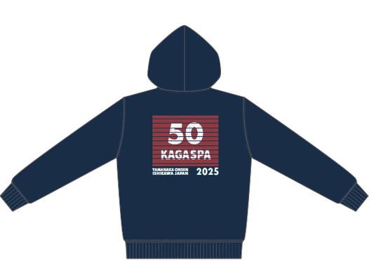 加賀スパ by UTMB 名前パーカー 2025 50K / KAGA SPA by UTMB Name Hoodie 2025 50K