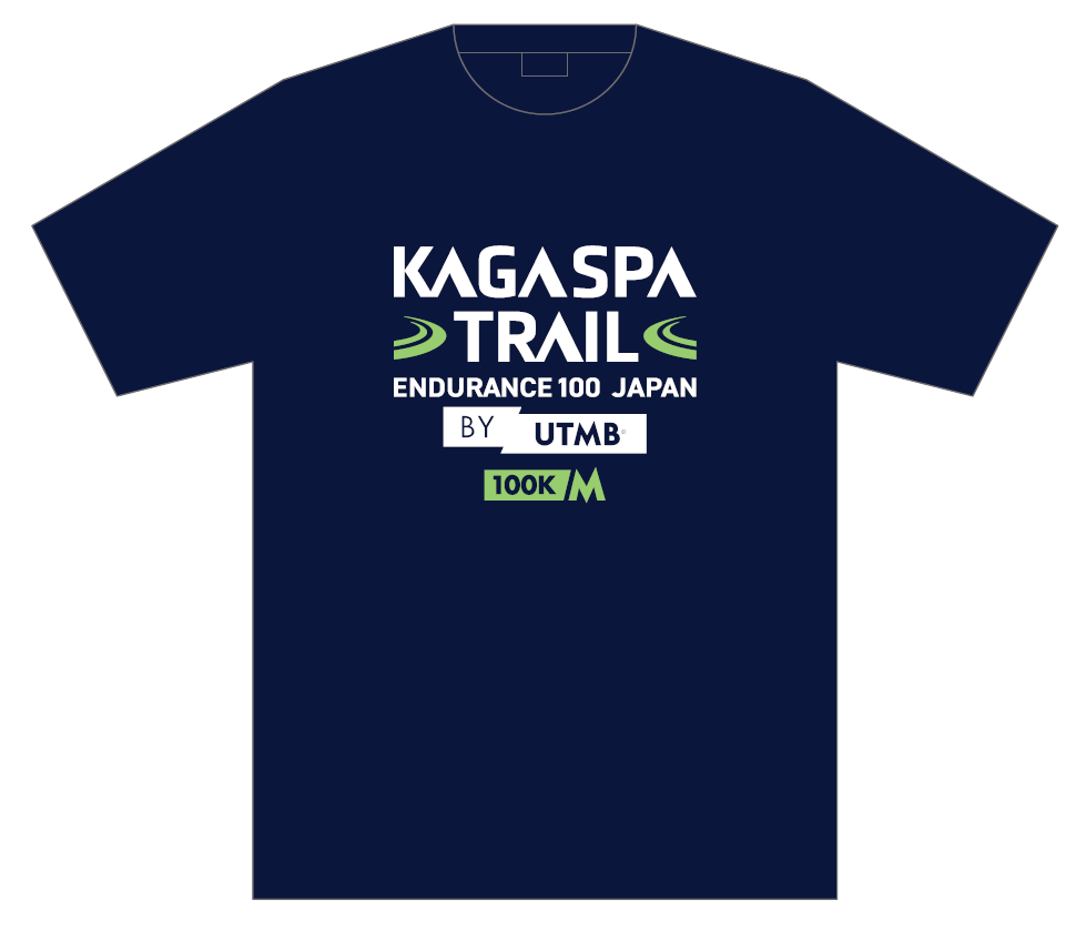 加賀スパ by UTMB 名前Tシャツ 2026 100K / KAGA SPA by UTMB Name Tee 2026 100K