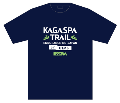 加賀スパ by UTMB 名前Tシャツ 2026 100K / KAGA SPA by UTMB Name Tee 2026 100K