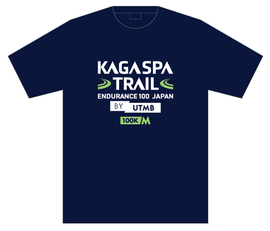 加賀スパ by UTMB 名前Tシャツ 2026 100K / KAGA SPA by UTMB Name Tee 2026 100K