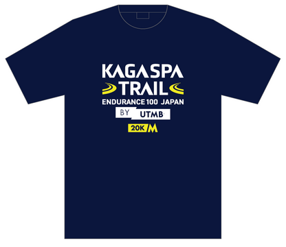 加賀スパ by UTMB 名前Tシャツ 2026 20K / KAGA SPA by UTMB Name Tee 2026 20K