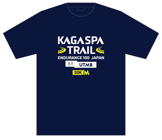 加賀スパ by UTMB 名前Tシャツ 2026 20K / KAGA SPA by UTMB Name Tee 2026 20K