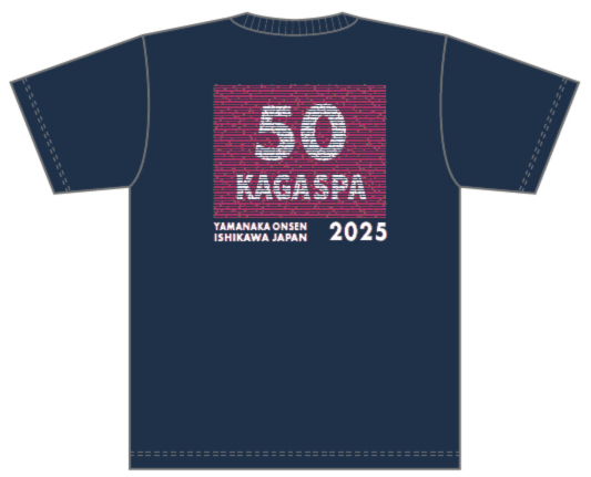 加賀スパ by UTMB 名前Tシャツ 2025 50K / KAGA SPA by UTMB Name Tee 2025 50K