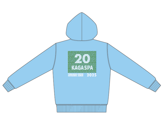 加賀スパ by UTMB 名前パーカー 2025 20K / KAGA SPA by UTMB Name Hoodie 2025 20K