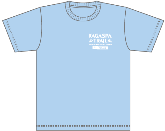 加賀スパ by UTMB 名前Tシャツ 2025 20K / KAGA SPA by UTMB Name Tee 2025 20K