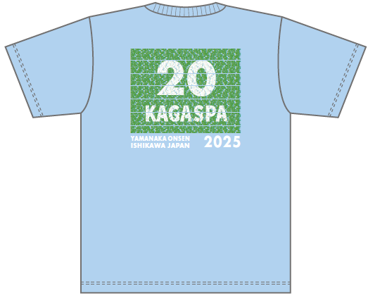 加賀スパ by UTMB 名前Tシャツ 2025 20K / KAGA SPA by UTMB Name Tee 2025 20K