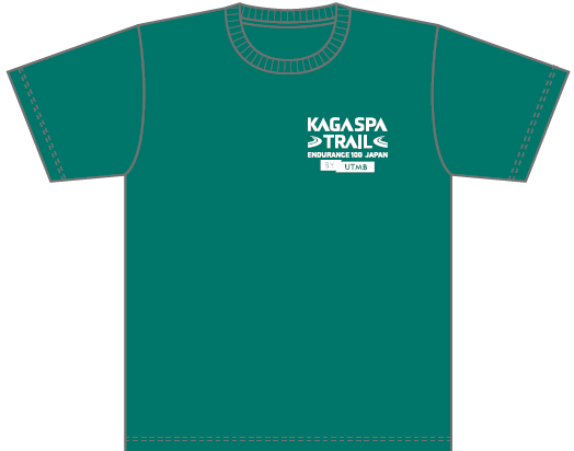 加賀スパ by UTMB 名前Tシャツ 2025 100K / KAGA SPA by UTMB Name Tee 2025 100K